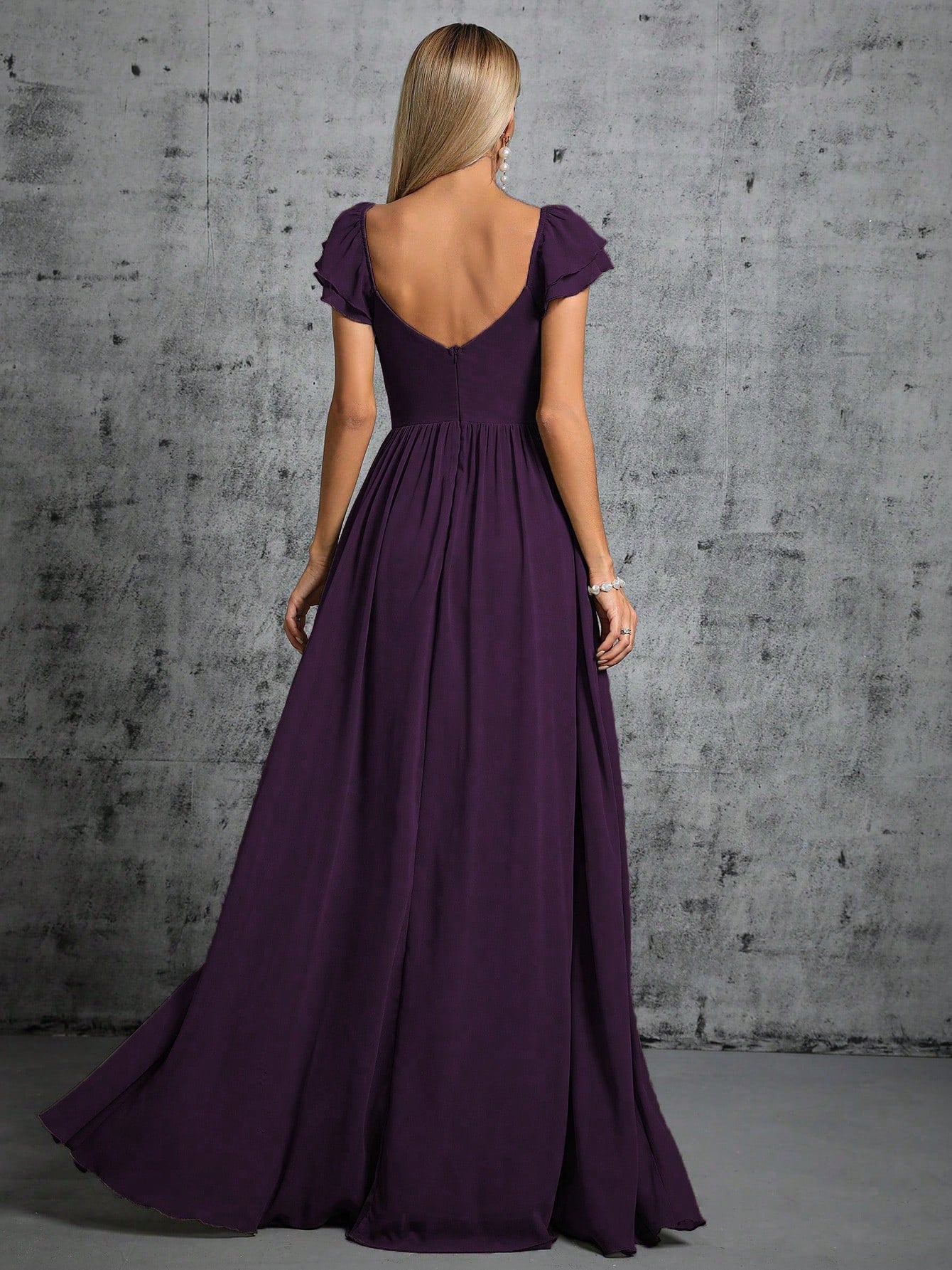 Formales Damenkleid mit Schlitz, Farben