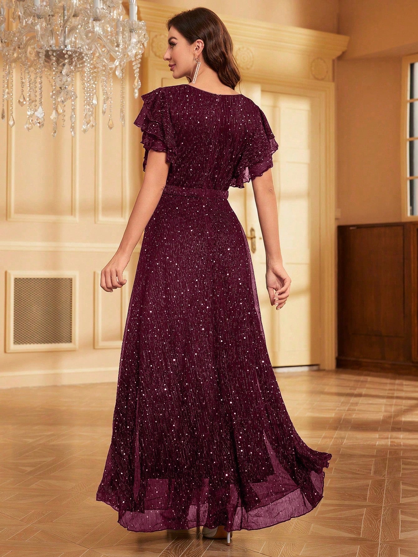 Elegantes formelles Damenkleid, Farben