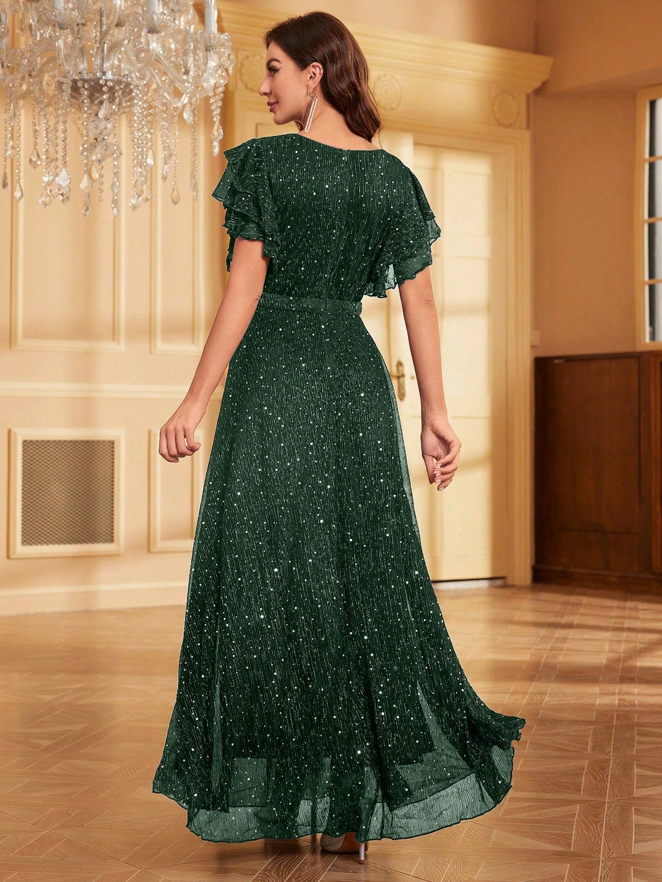 Elegantes formelles Damenkleid, Farben