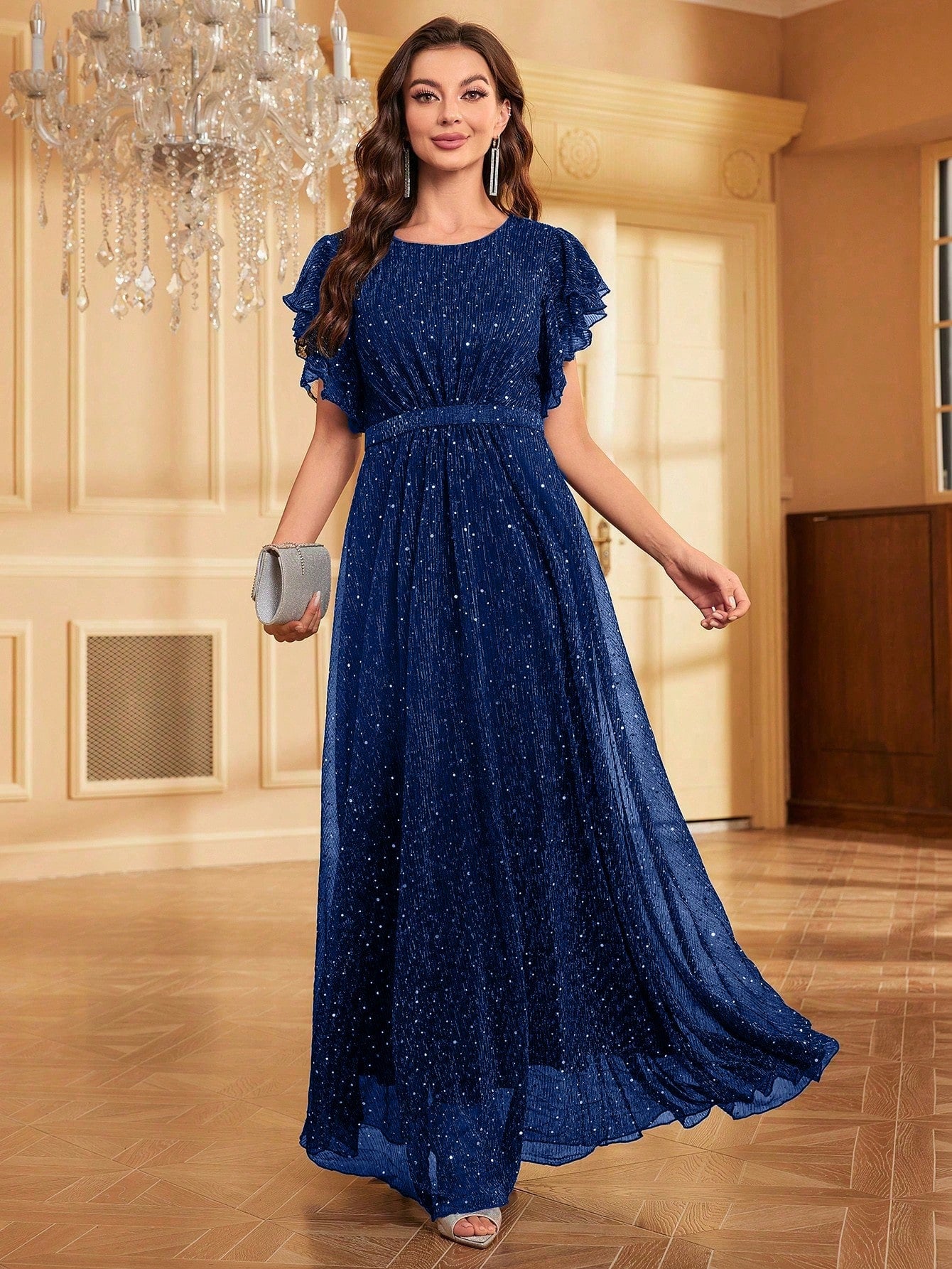 Elegantes formelles Damenkleid, Farben