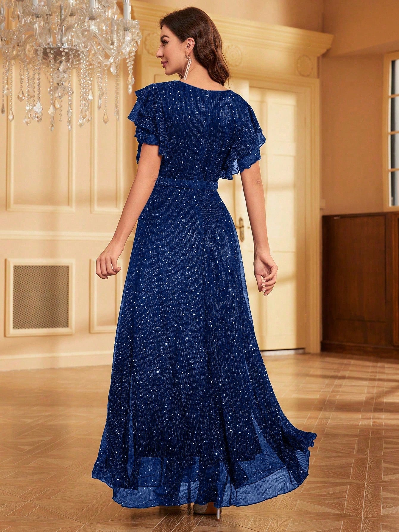 Elegantes formelles Damenkleid, Farben