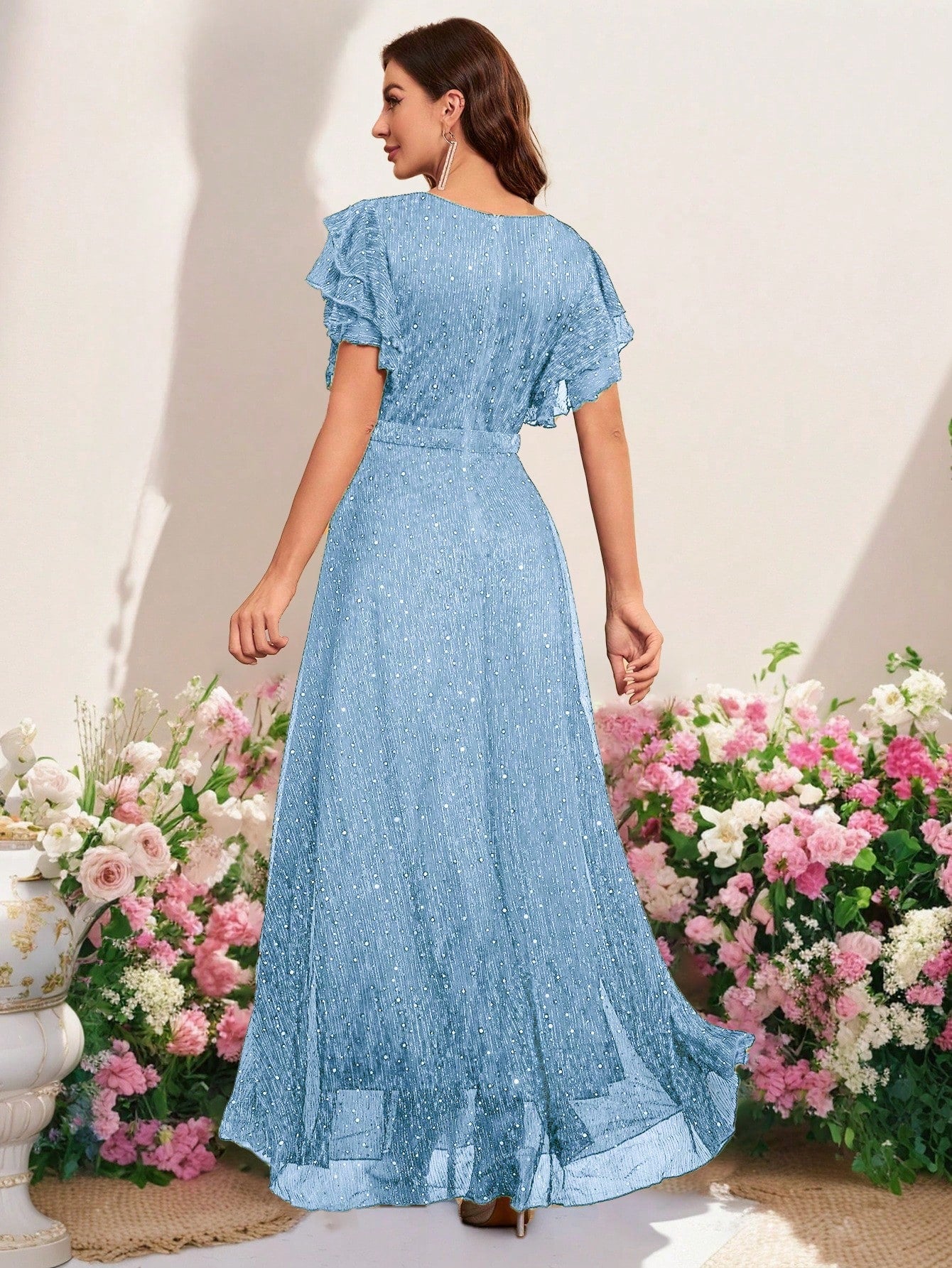 Elegantes formelles Damenkleid, Farben