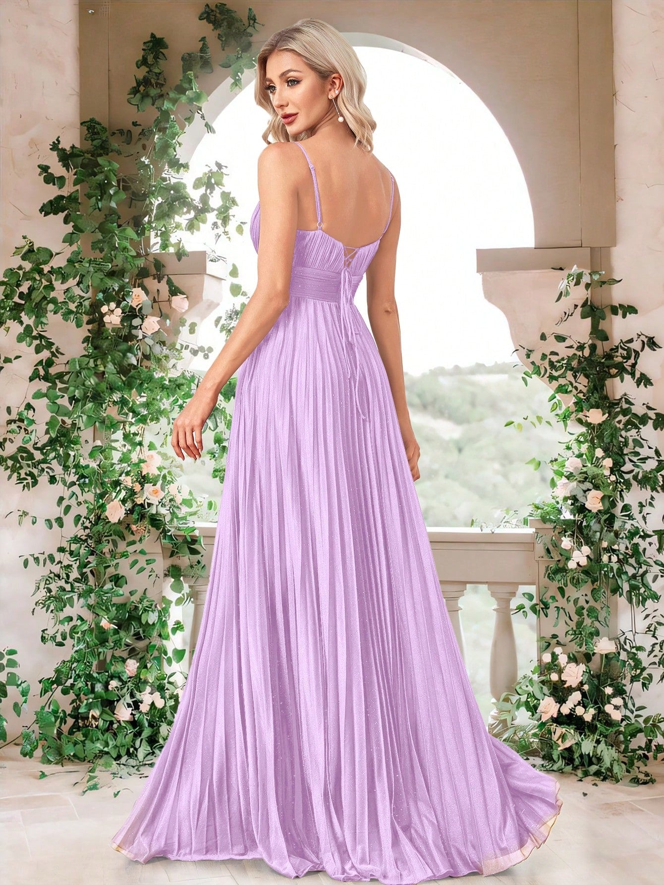 Damen-Abendkleid mit Falten, Farben