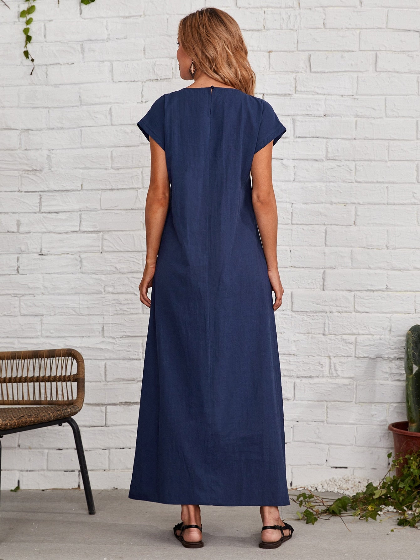 Lockeres Maxikleid für Damen