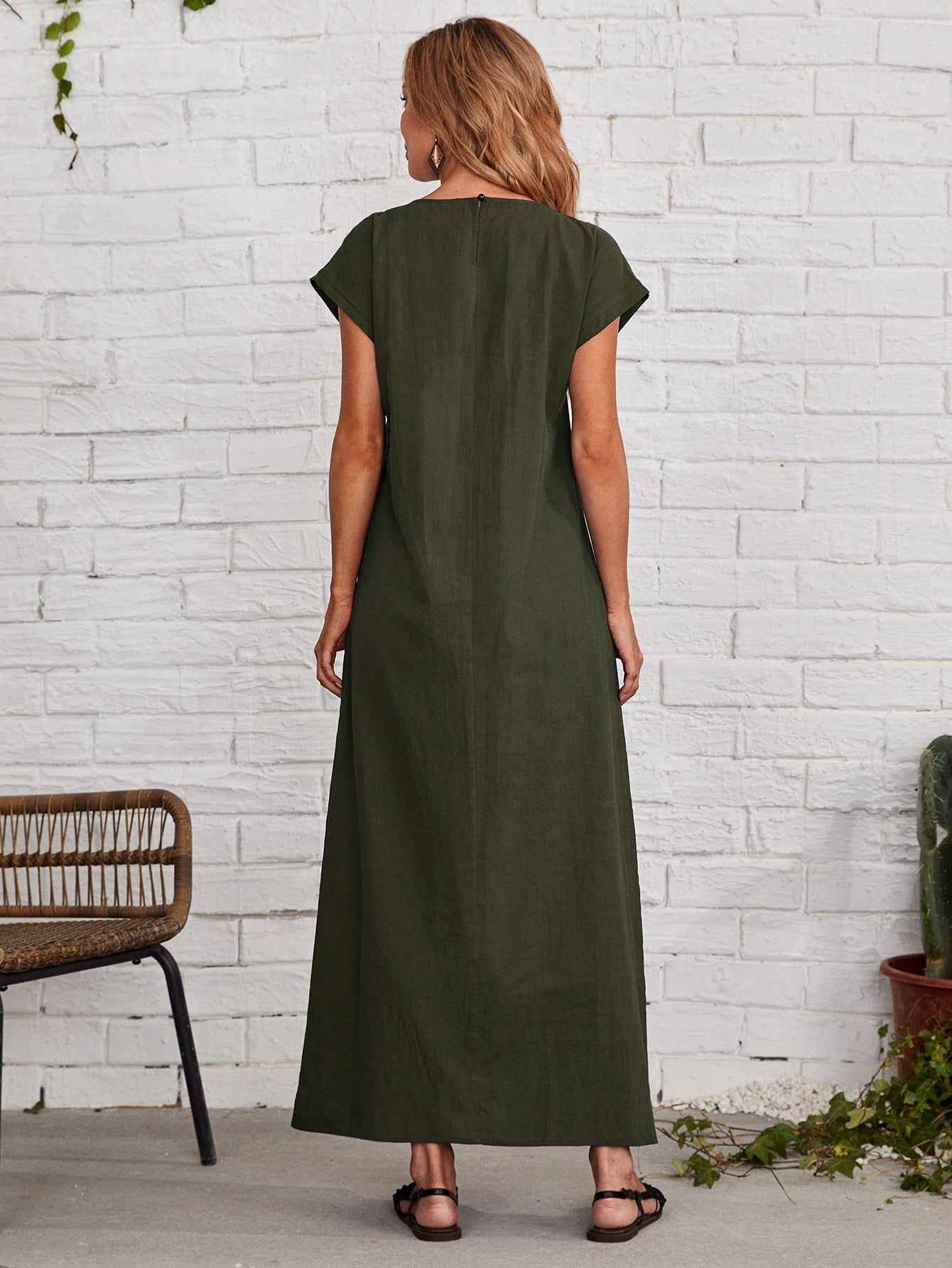 Lockeres Maxikleid für Damen