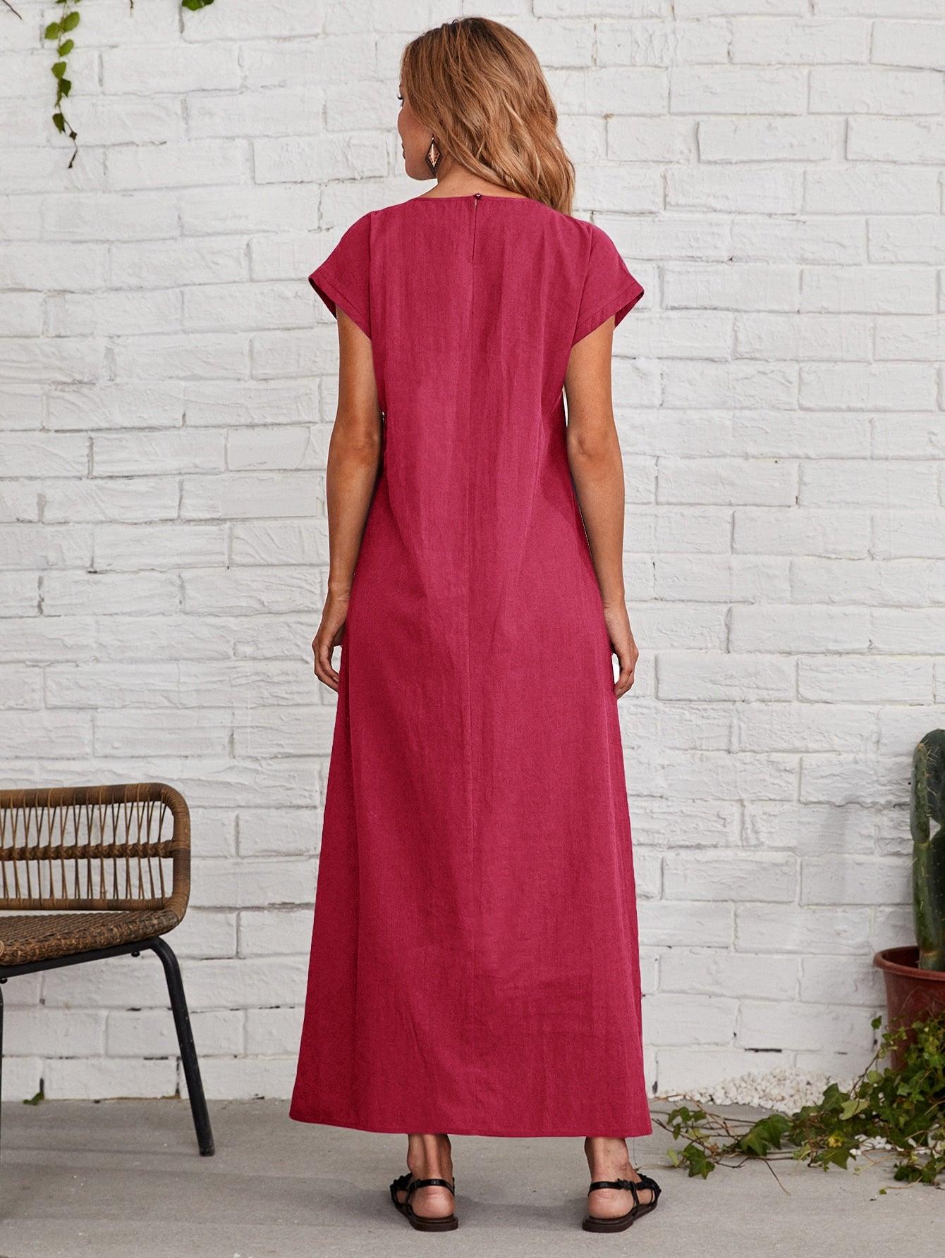 Lockeres Maxikleid für Damen