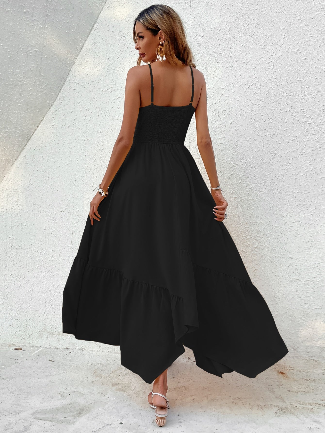 Asymmetrisches Damenkleid Ida