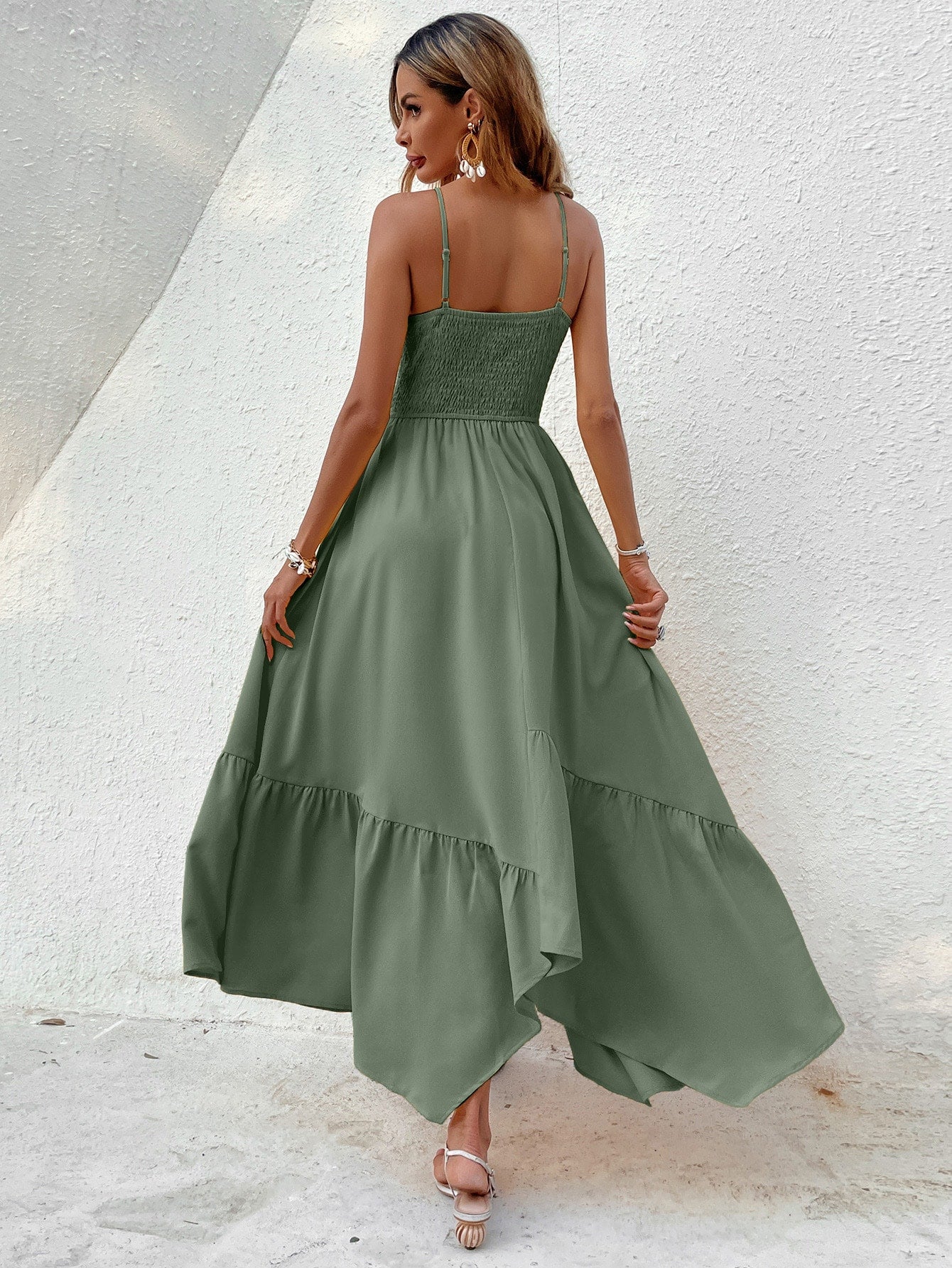 Asymmetrisches Damenkleid Ida