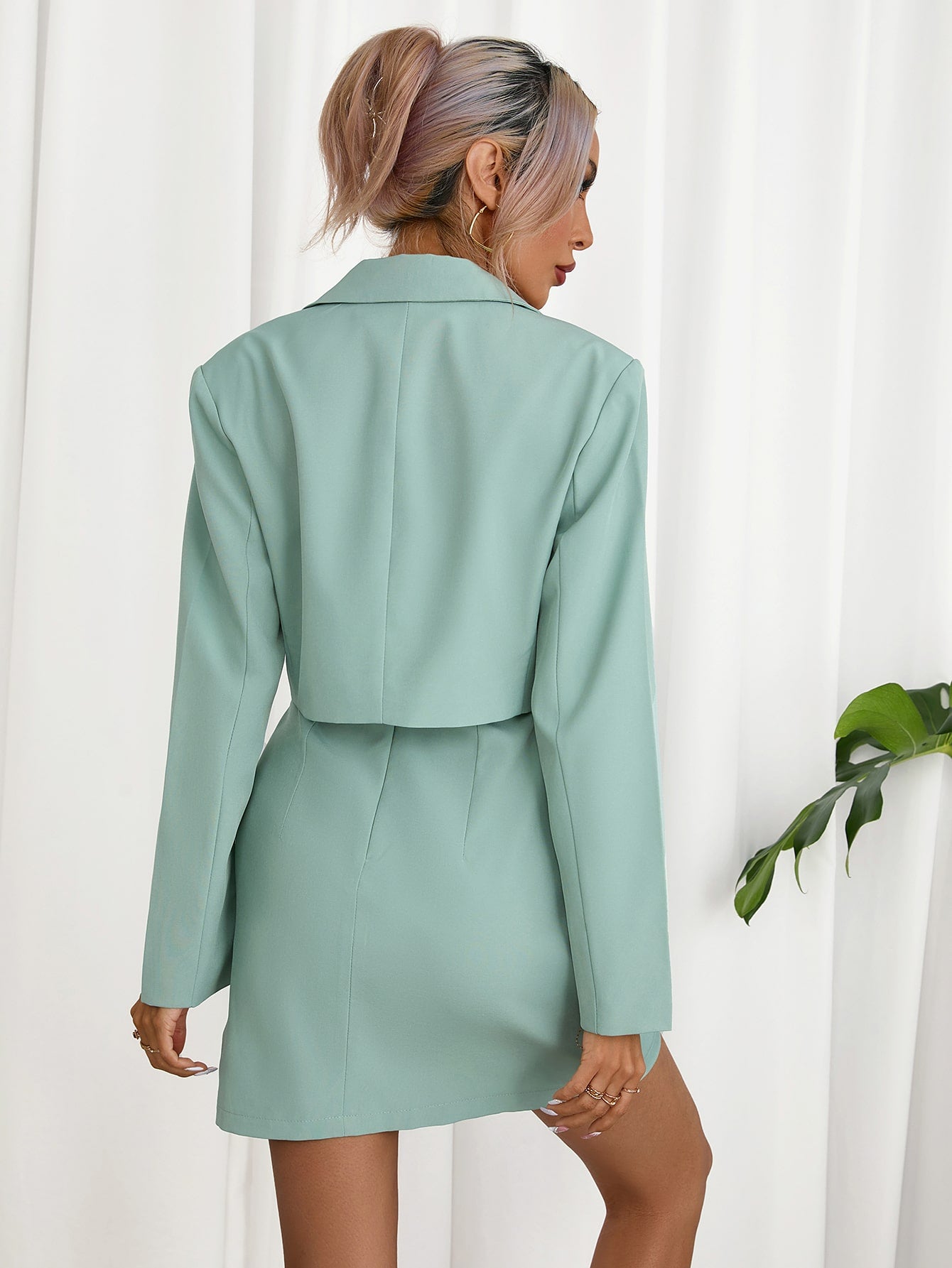 Set aus Kleid und Jacke für Damen