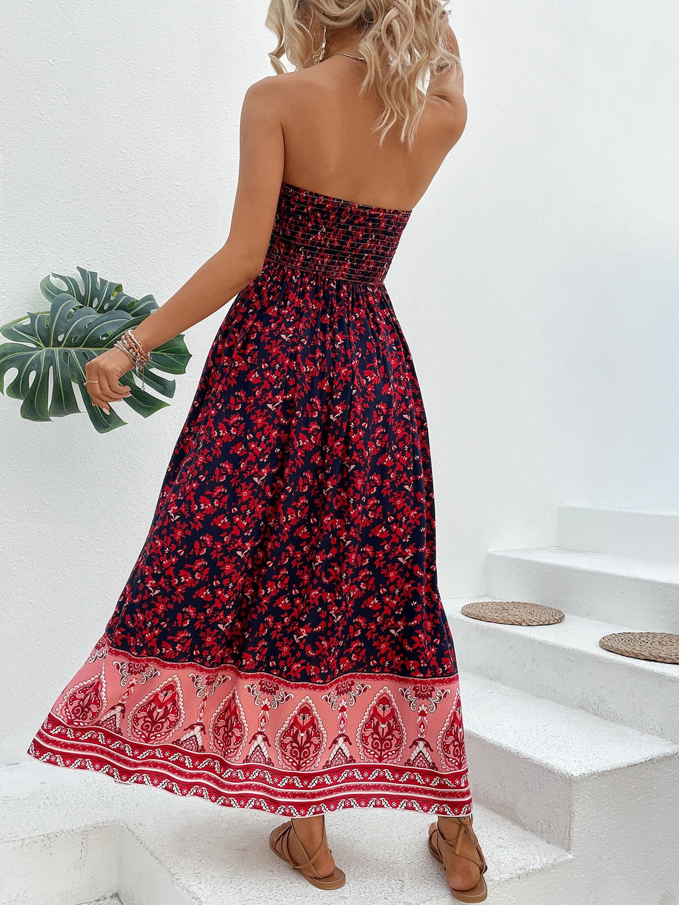 Boho-Malta-Kleid für Damen