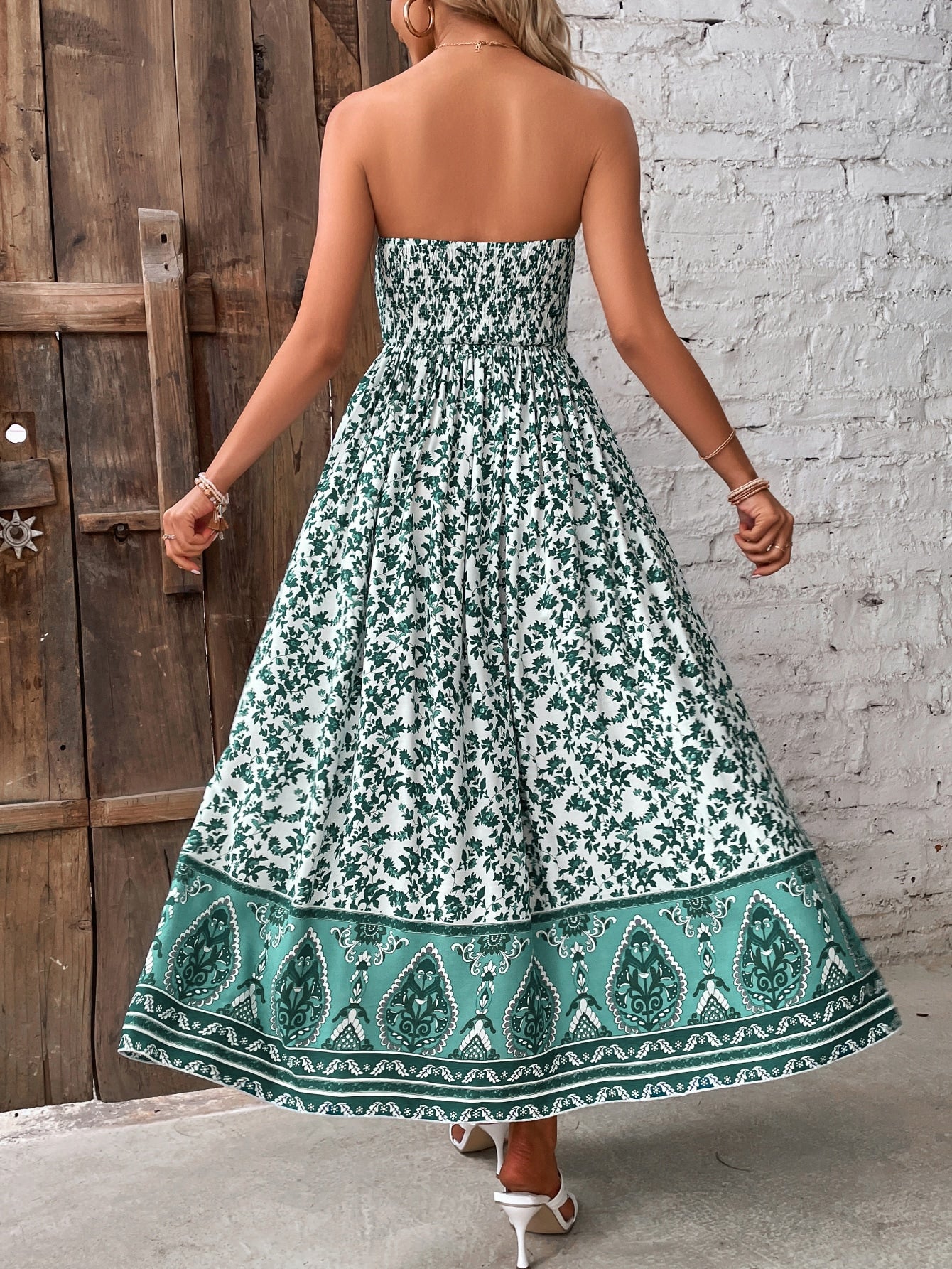 Boho-Malta-Kleid für Damen