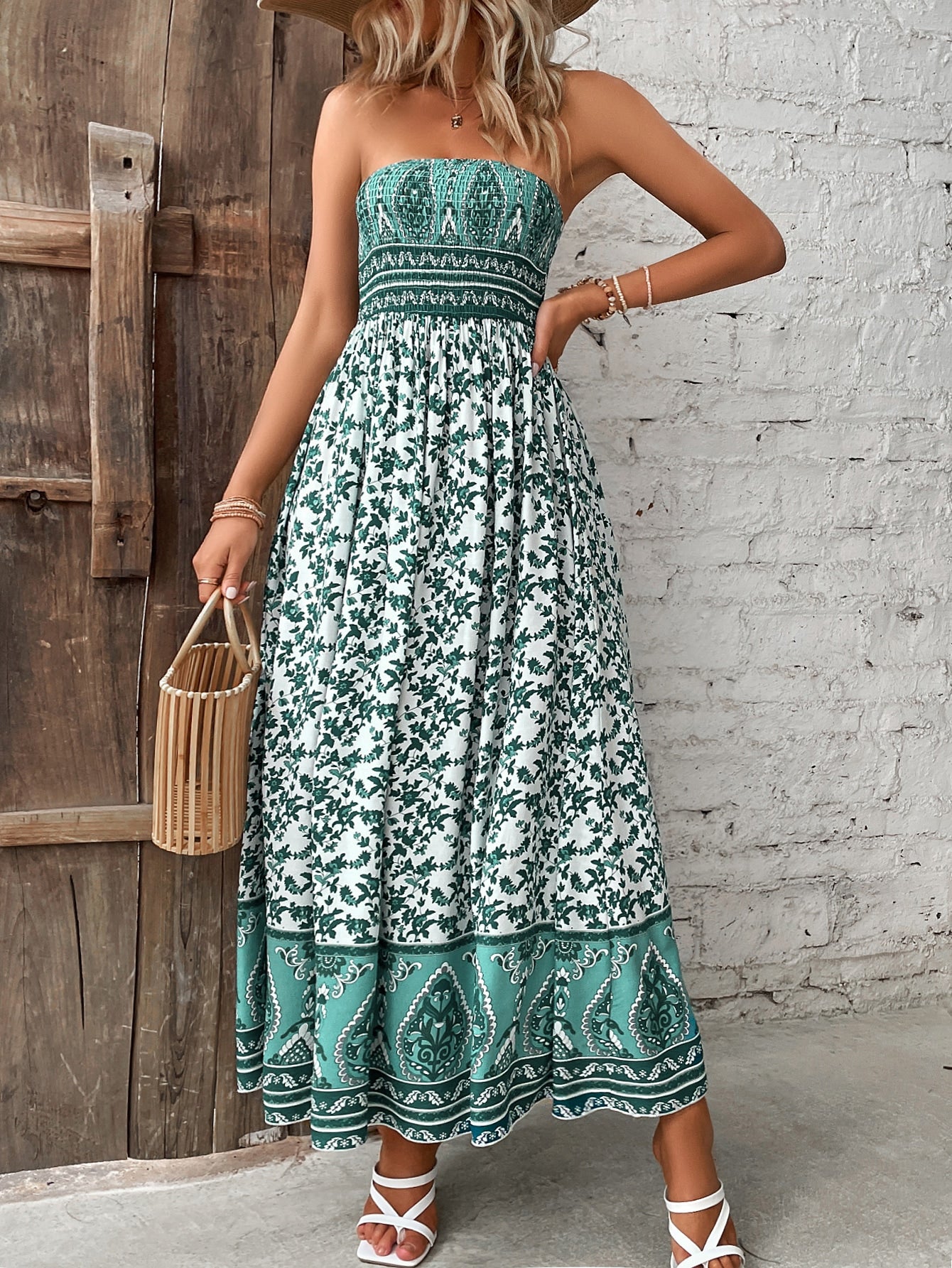 Boho-Malta-Kleid für Damen