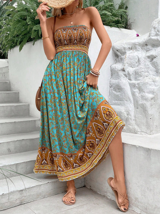 Boho-Malta-Kleid für Damen