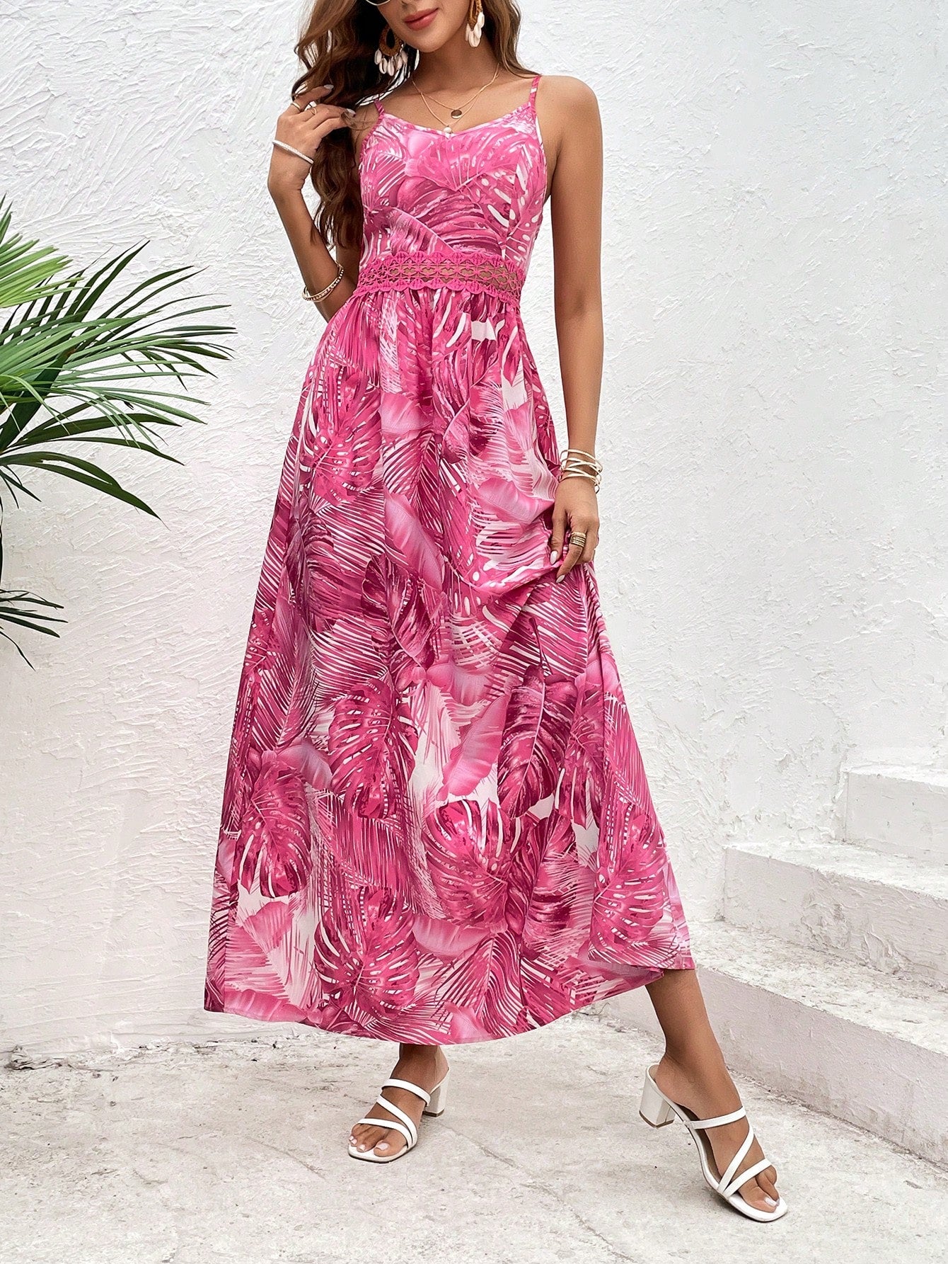 Boho-Maxikleid für Damen