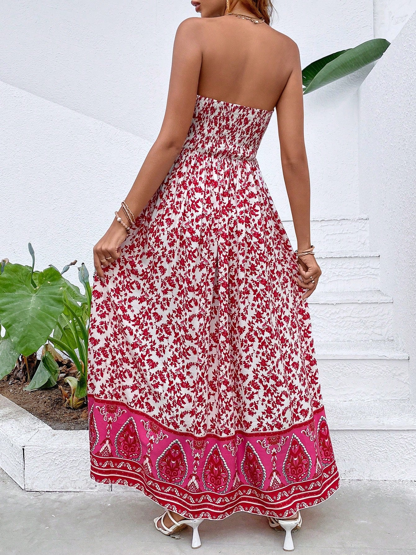 Boho-Malta-Kleid für Damen