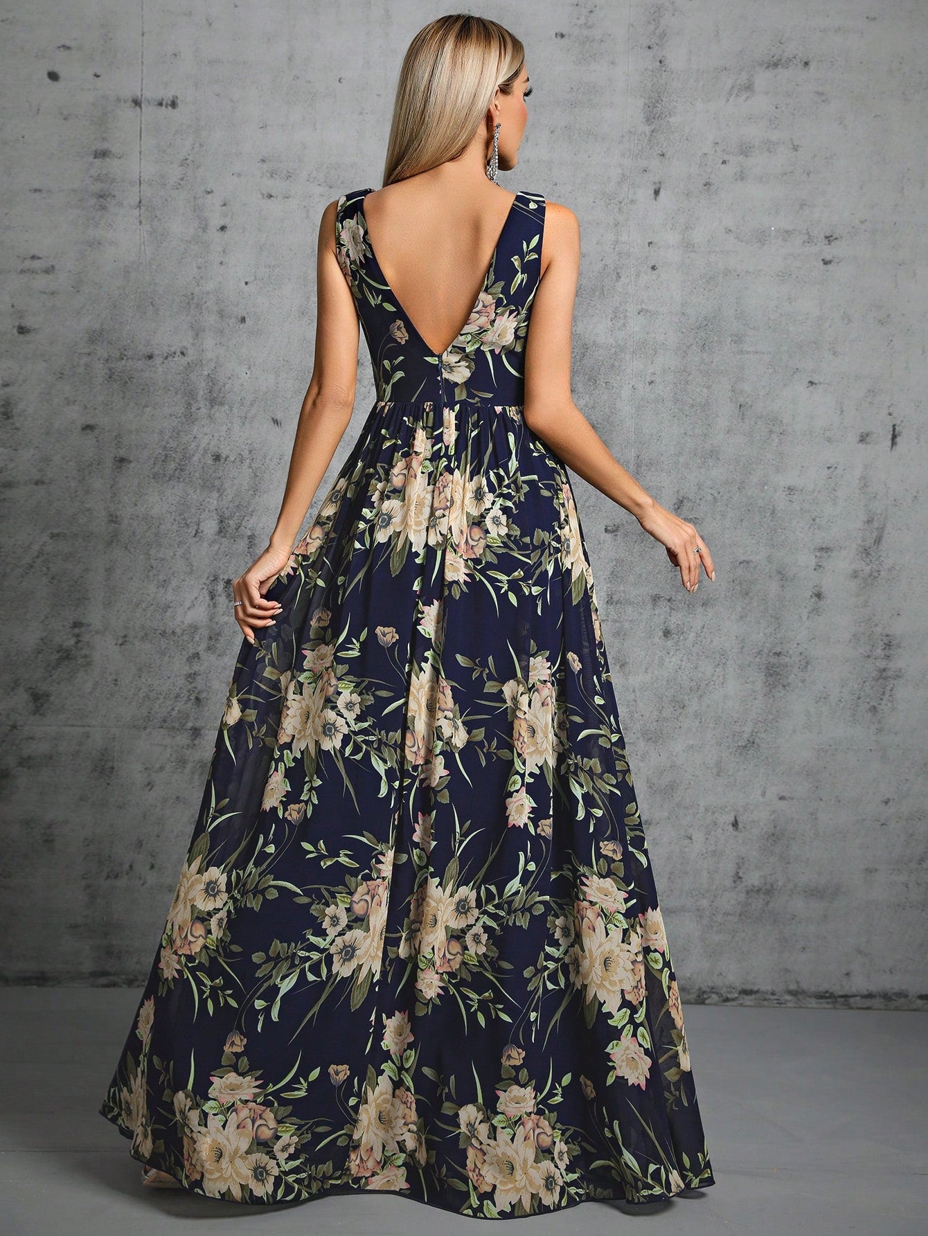 Maxi-Abendkleid für Damen