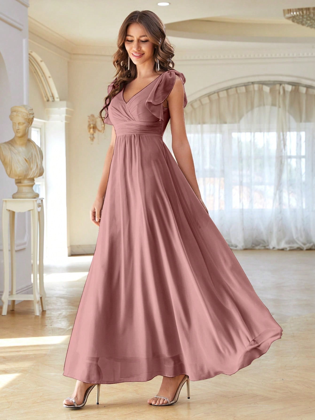 Formales Wickelkleid für Damen