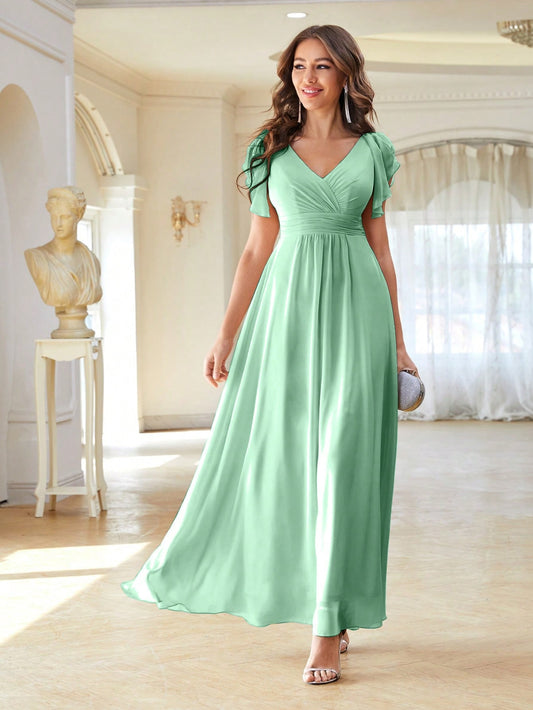 Formales Wickelkleid für Damen