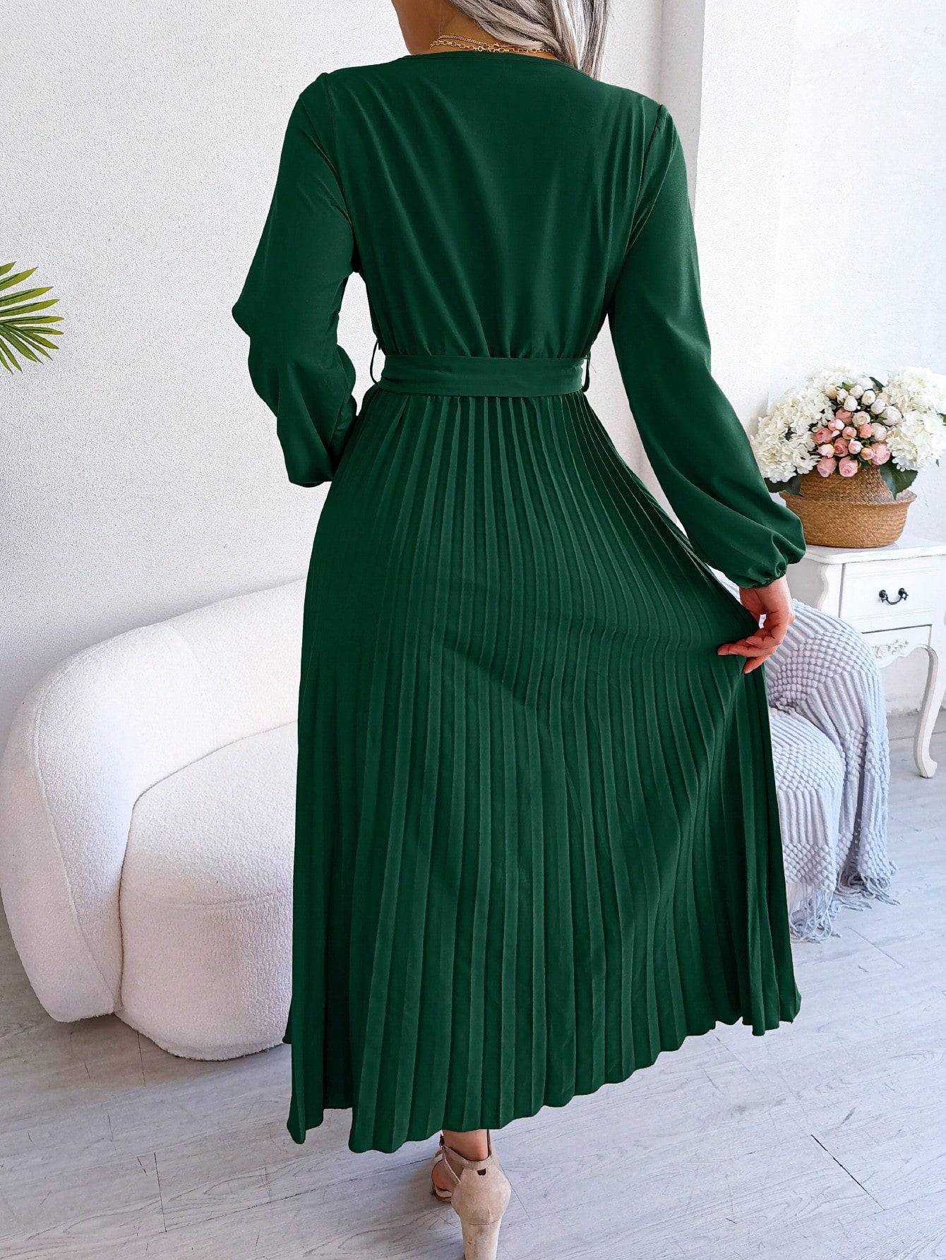 Faltenkleid für Damen Marbella