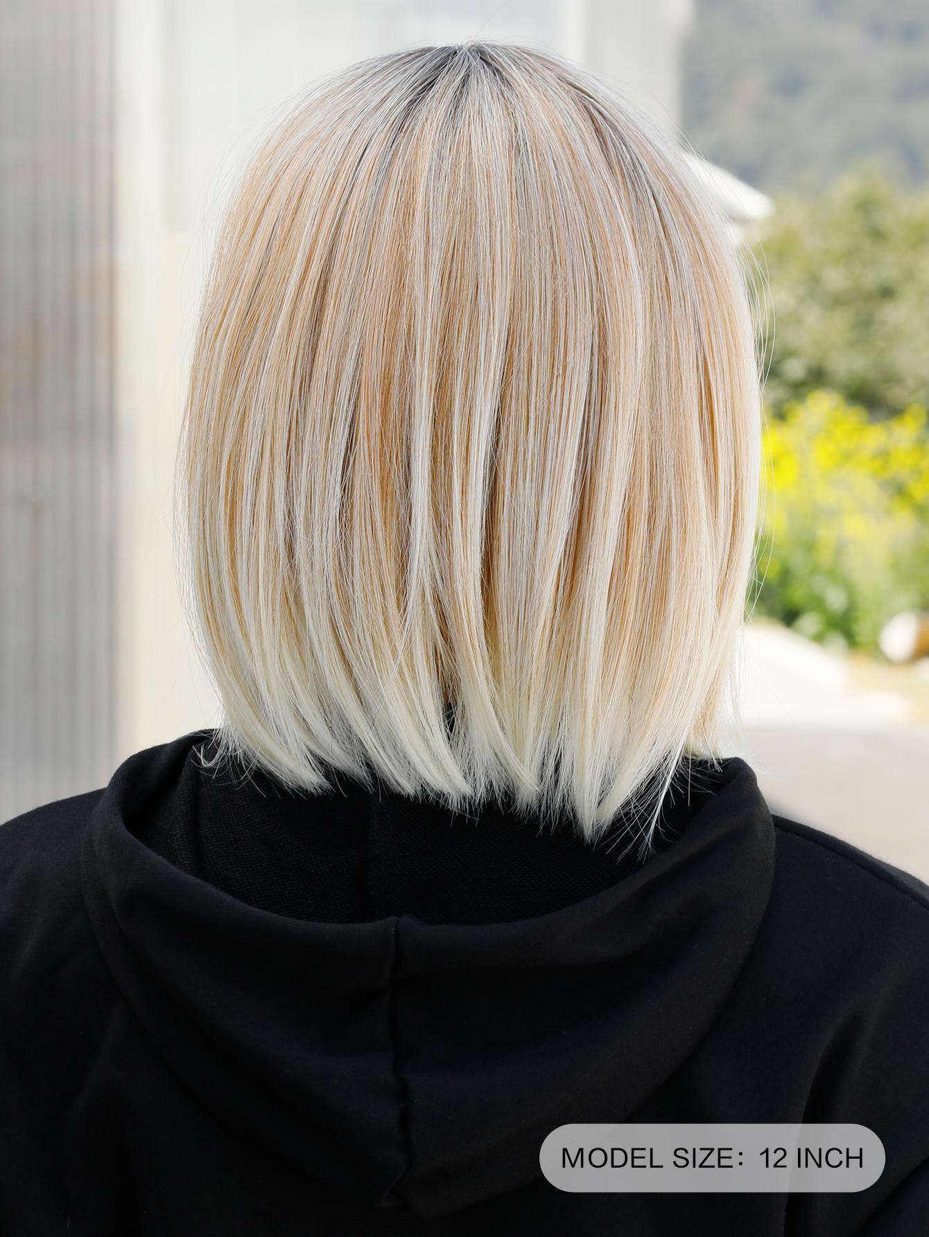 Ombre-Bob-Perücke für Damen