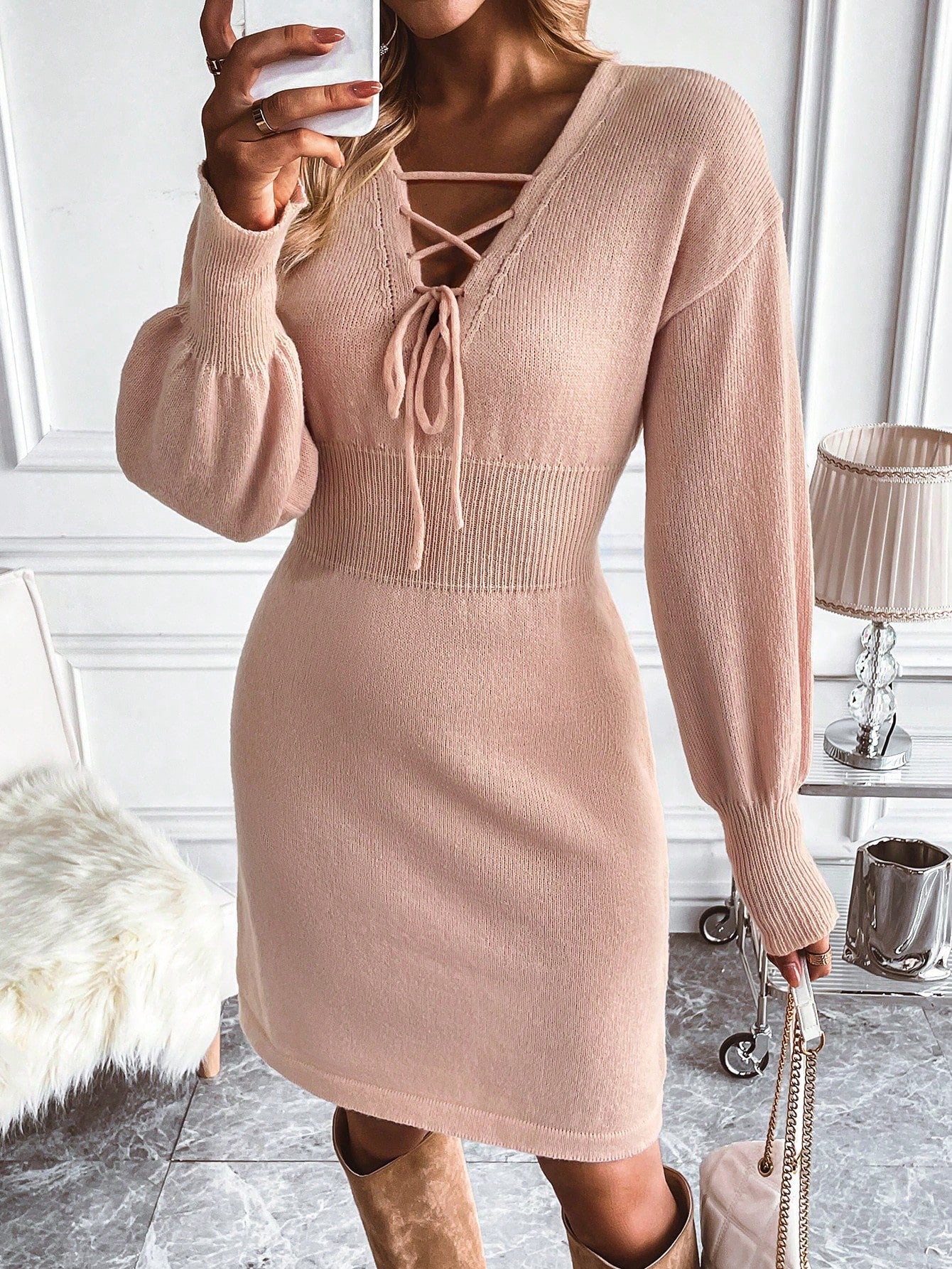 Strickkleid für Damen