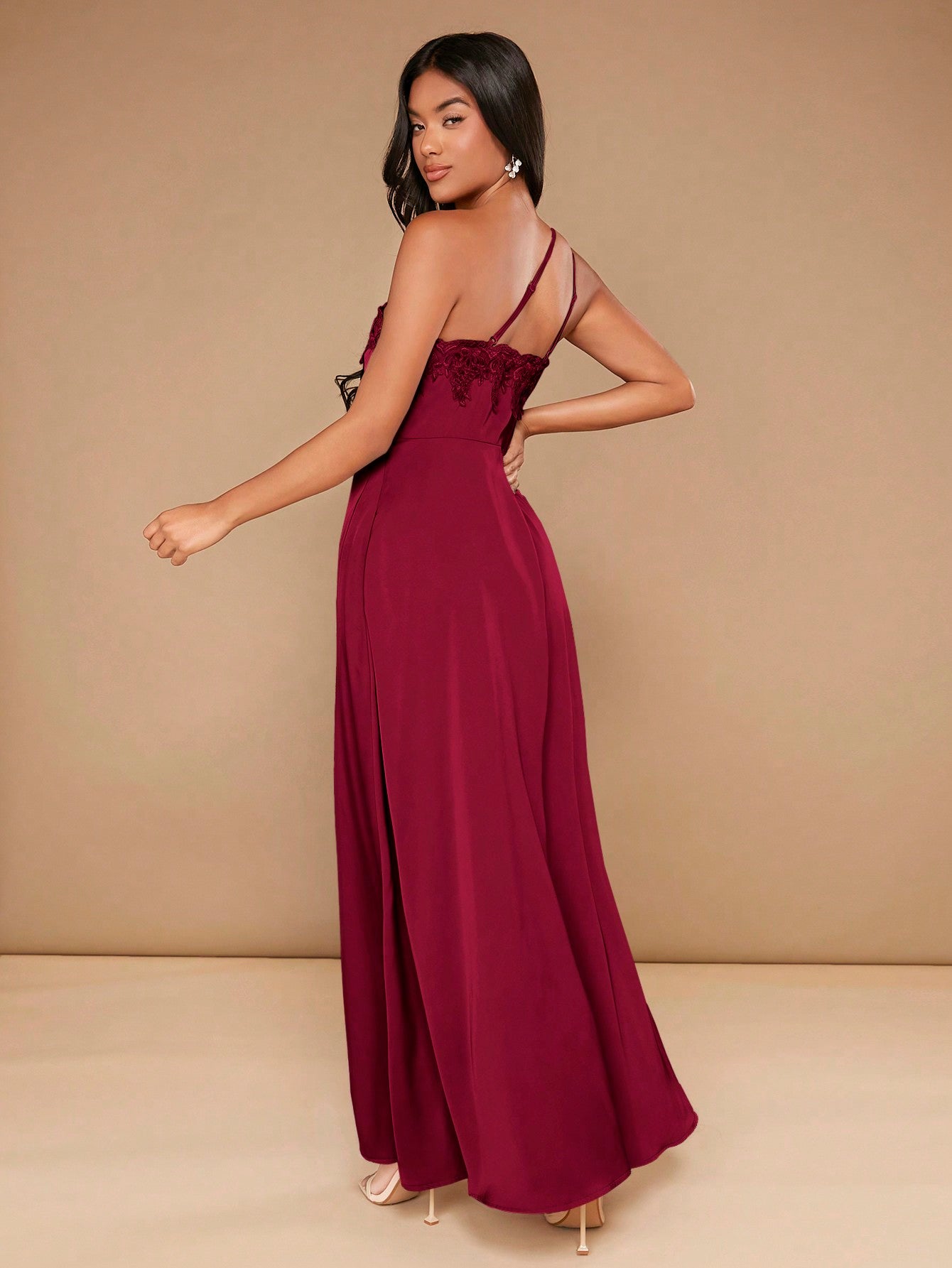 One-Shoulder-Abendkleid für Damen, Farben