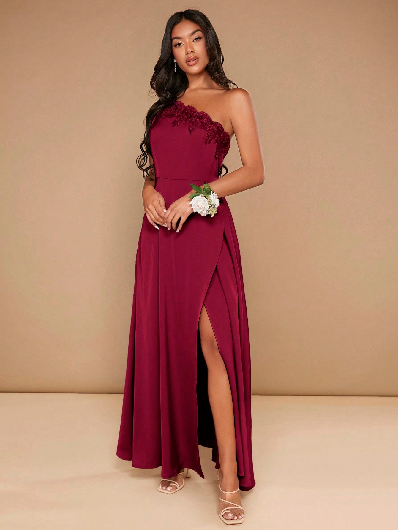 One-Shoulder-Abendkleid für Damen, Farben