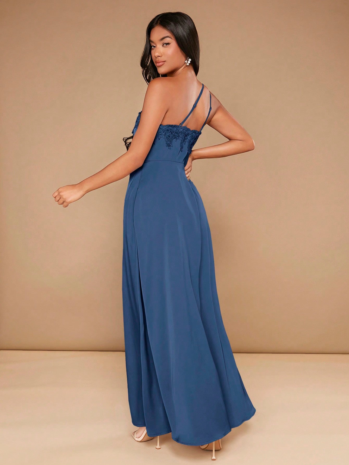 One-Shoulder-Abendkleid für Damen, Farben