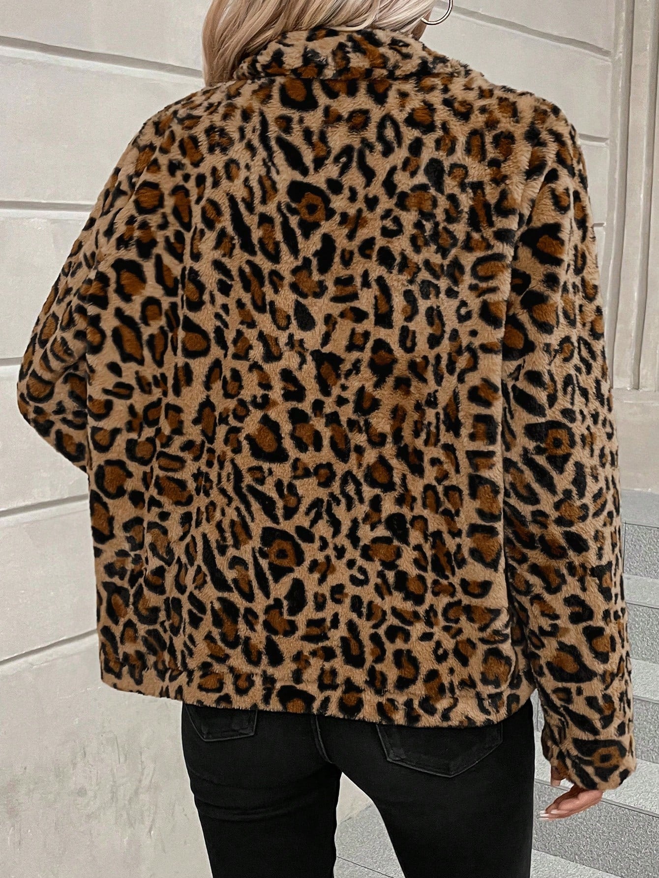 Leopardenfelljacke für Damen