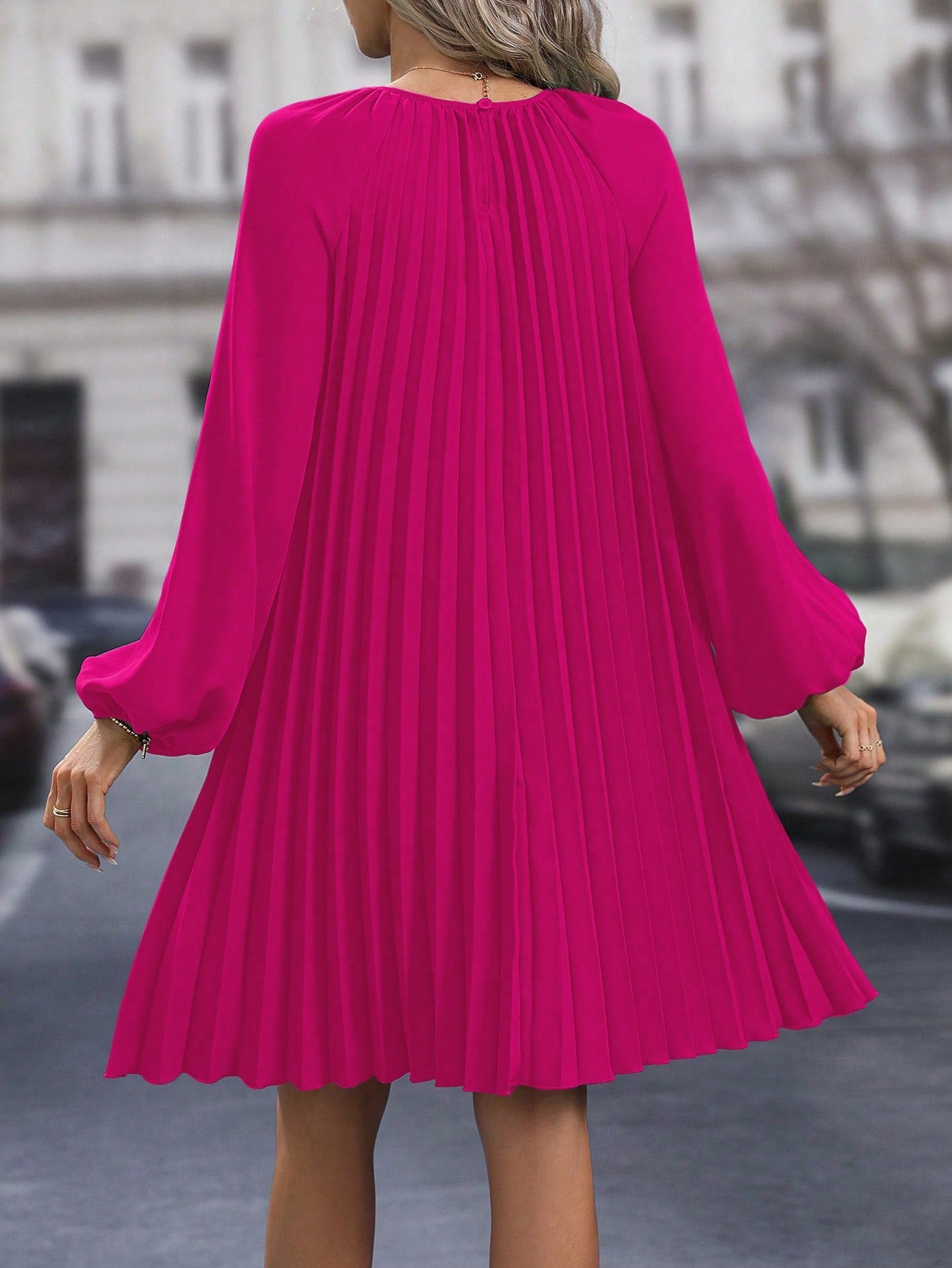 Damen-Abendkleid mit Falten, Farben