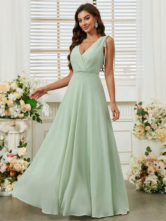 Formales Damenkleid mit Futter